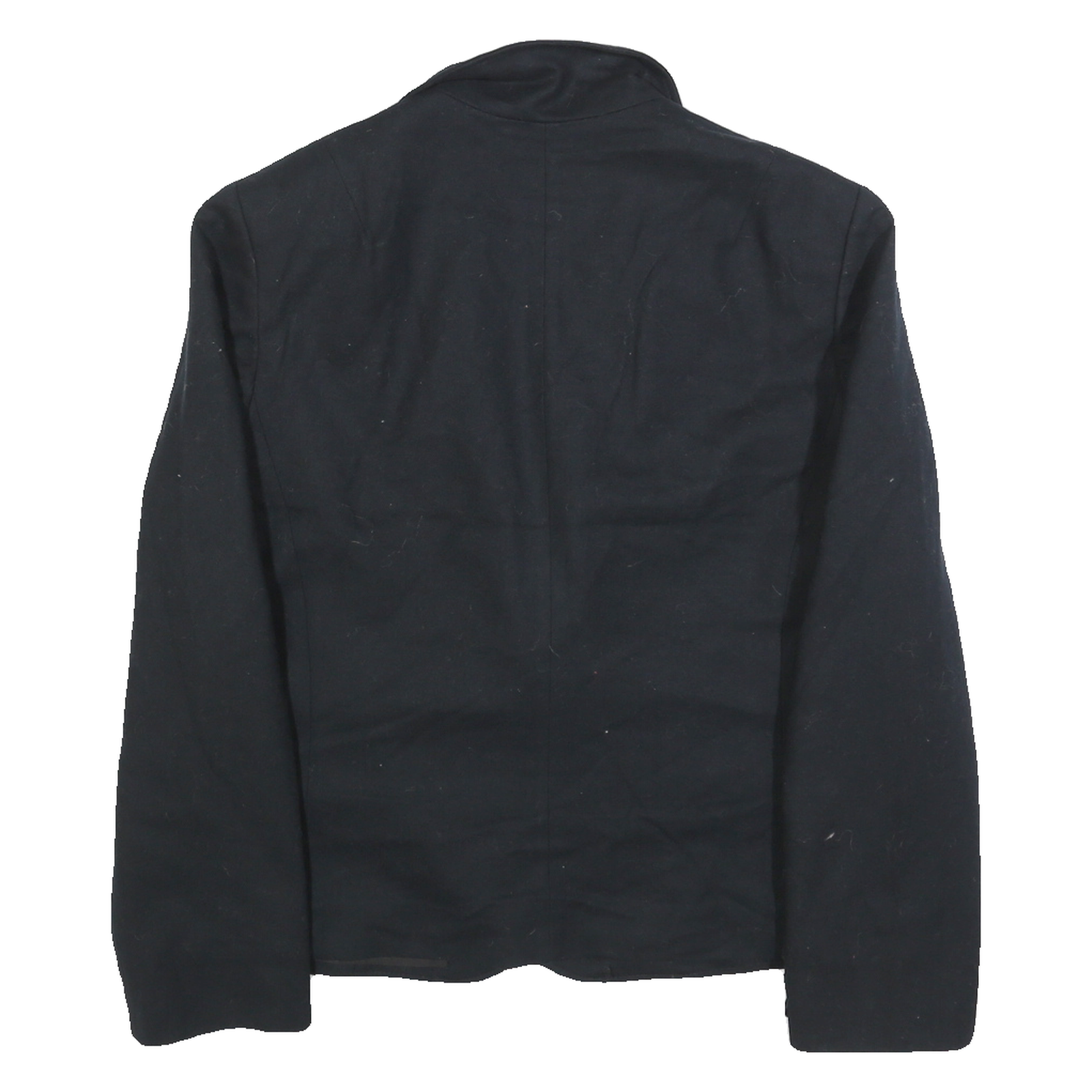 PENDLETON Womens Black Wool Tailored Jacket S Button Closure Plain Classic