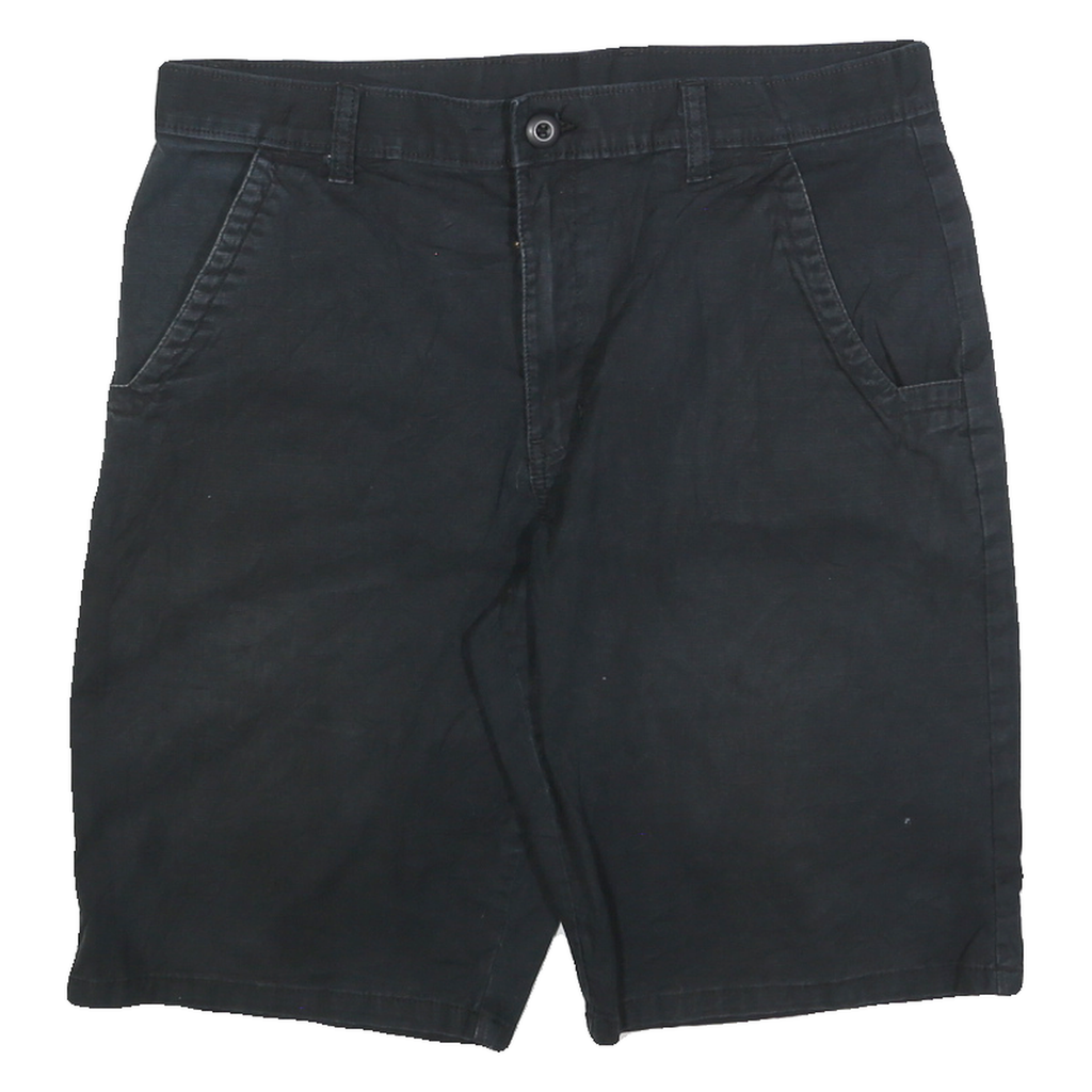 DICKIES Mens Black Cotton Blend Casual Shorts M W32 Classic Fit Workwear
