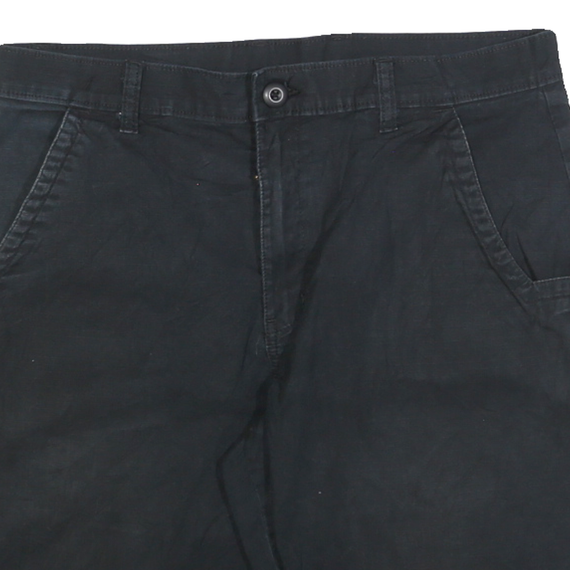 DICKIES Mens Black Cotton Blend Casual Shorts M W32 Classic Fit Workwear