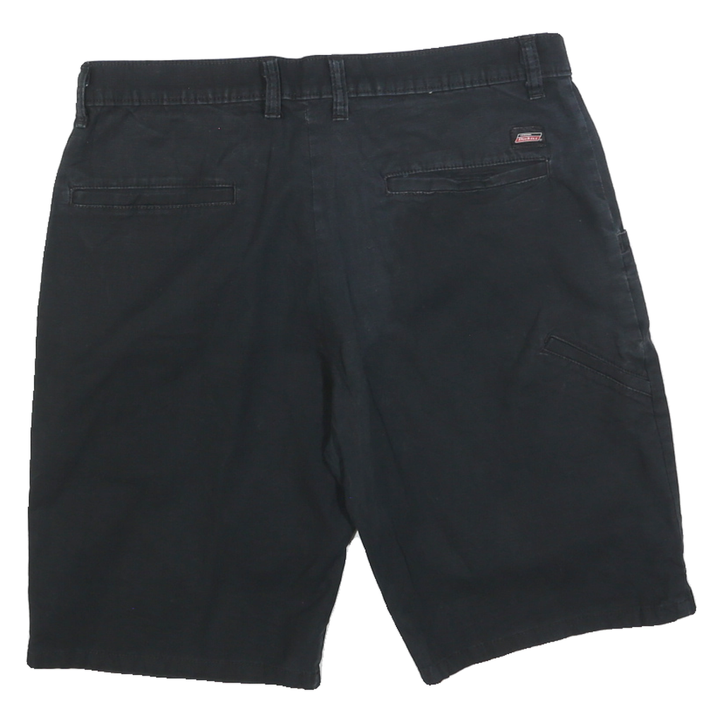 DICKIES Mens Black Cotton Blend Casual Shorts M W32 Classic Fit Workwear