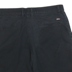DICKIES Mens Black Cotton Blend Casual Shorts M W32 Classic Fit Workwear