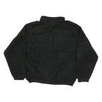 ENGLISH BAY Mens Black Plain Pullover Jumper Crew Neck Polyester Blend L Casual
