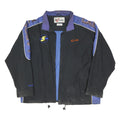 CHASE AUTHENTICS Mens Black & Blue Labonte Racing Jacket 2XL Polyester Blend