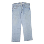 LEVI'S 501 Mens Jeans Blue Regular Straight Denim Light W38 L30 Classic Fit