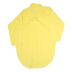 FREEDOM Womens Yellow Cotton Day Shirt Dress M Casual Lightweight