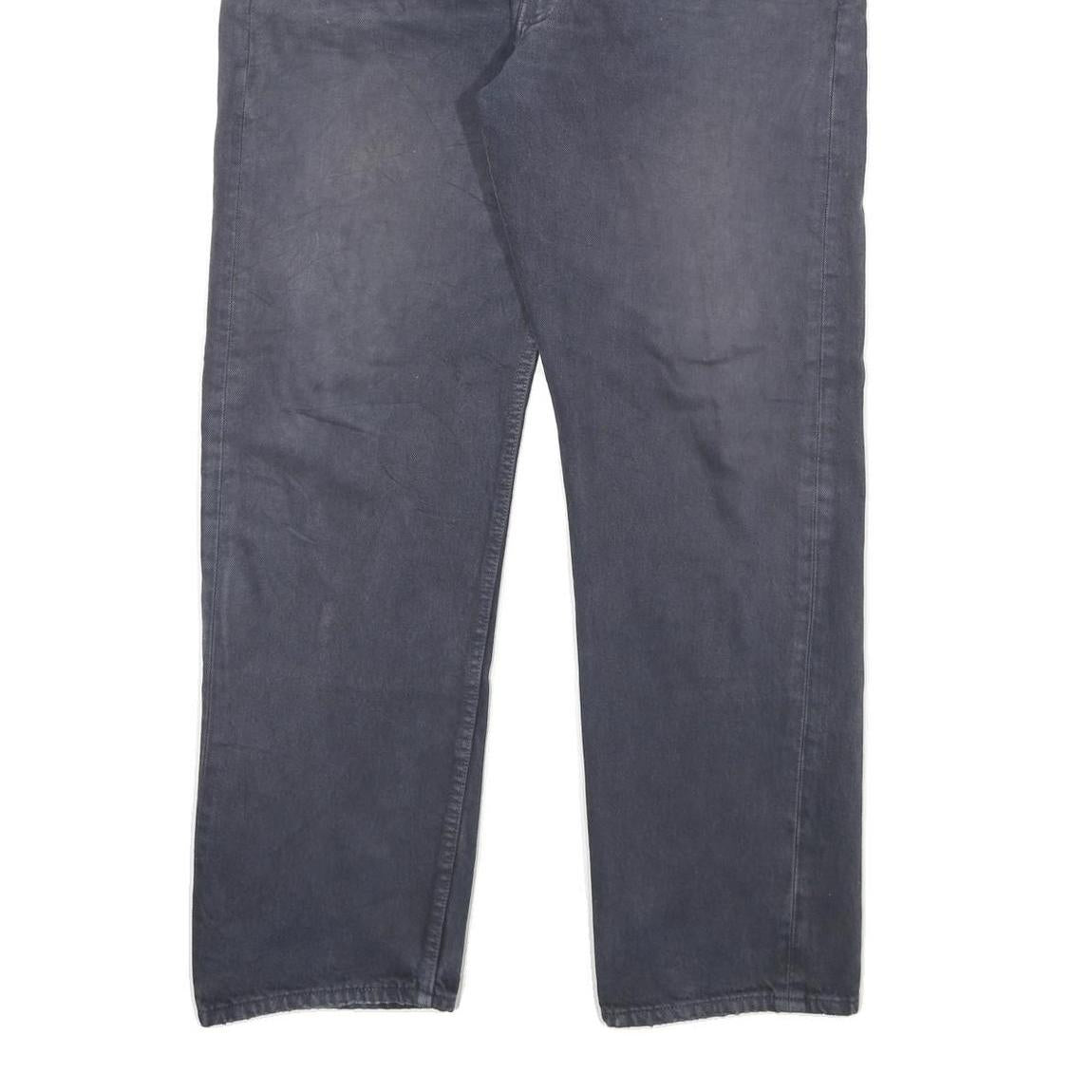 LEVI'S 501 Mens Regular Jeans Blue Denim W36 L31 Classic Button Fly