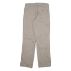 CARHARTT Mens Trousers Beige Relaxed Straight W32 L32
