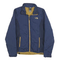 THE NORTH FACE Womens Blue & Beige Zip Jacket M Polyester Outdoor Winter Warm
