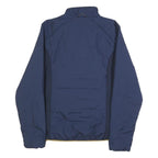 THE NORTH FACE Womens Blue & Beige Zip Jacket M Polyester Outdoor Winter Warm