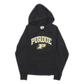 CHAMPION Womens Black Purdue Hoodie M Cotton Blend Pullover Drawstring Hood