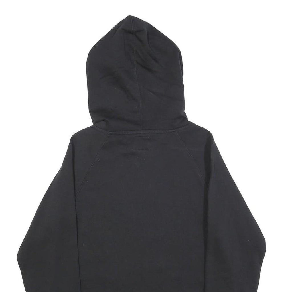 CHAMPION Womens Black Purdue Hoodie M Cotton Blend Pullover Drawstring Hood