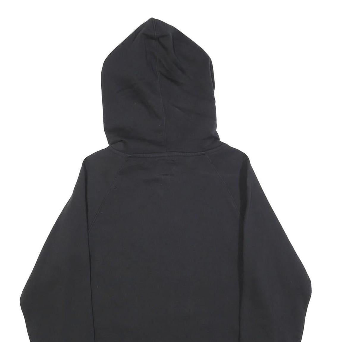 CHAMPION Womens Black Purdue Hoodie M Cotton Blend Pullover Drawstring Hood