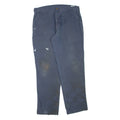 CARHARTT Mens Trousers Blue Regular Straight W38 L34