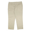 DICKIES Mens Regular Fit Beige Cotton Blend Trousers W40 L29 Classic Plain Zip