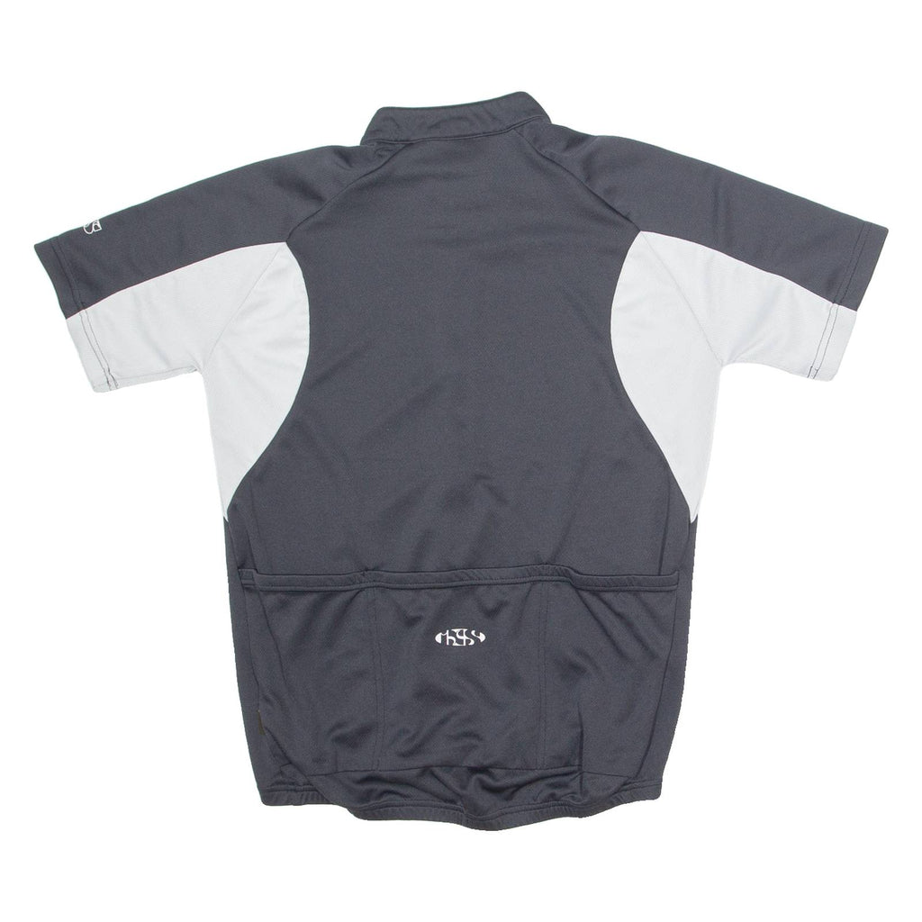 IXS Cycling Mens Jersey Grey 1/4 Zip M