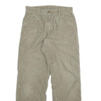 CARHARTT Mens Jeans Beige Relaxed Straight Cotton Blend W30 L30 Casual Workwear