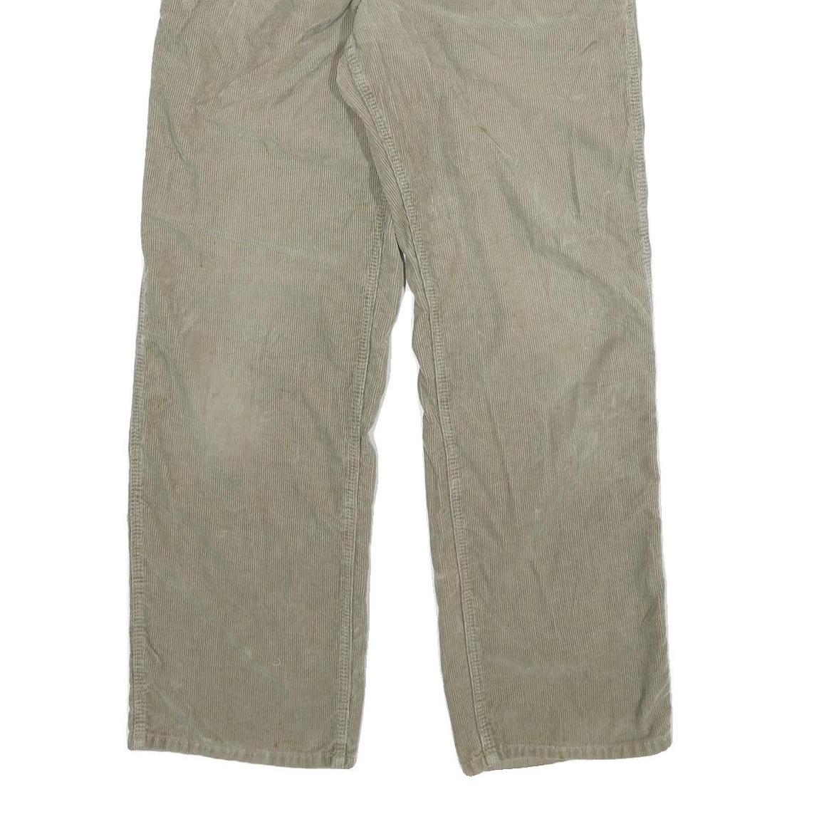 CARHARTT Mens Jeans Beige Relaxed Straight Cotton Blend W30 L30 Casual Workwear