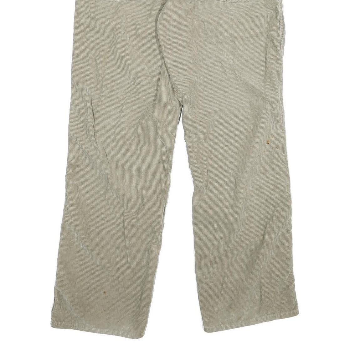 CARHARTT Mens Jeans Beige Relaxed Straight Cotton Blend W30 L30 Casual Workwear