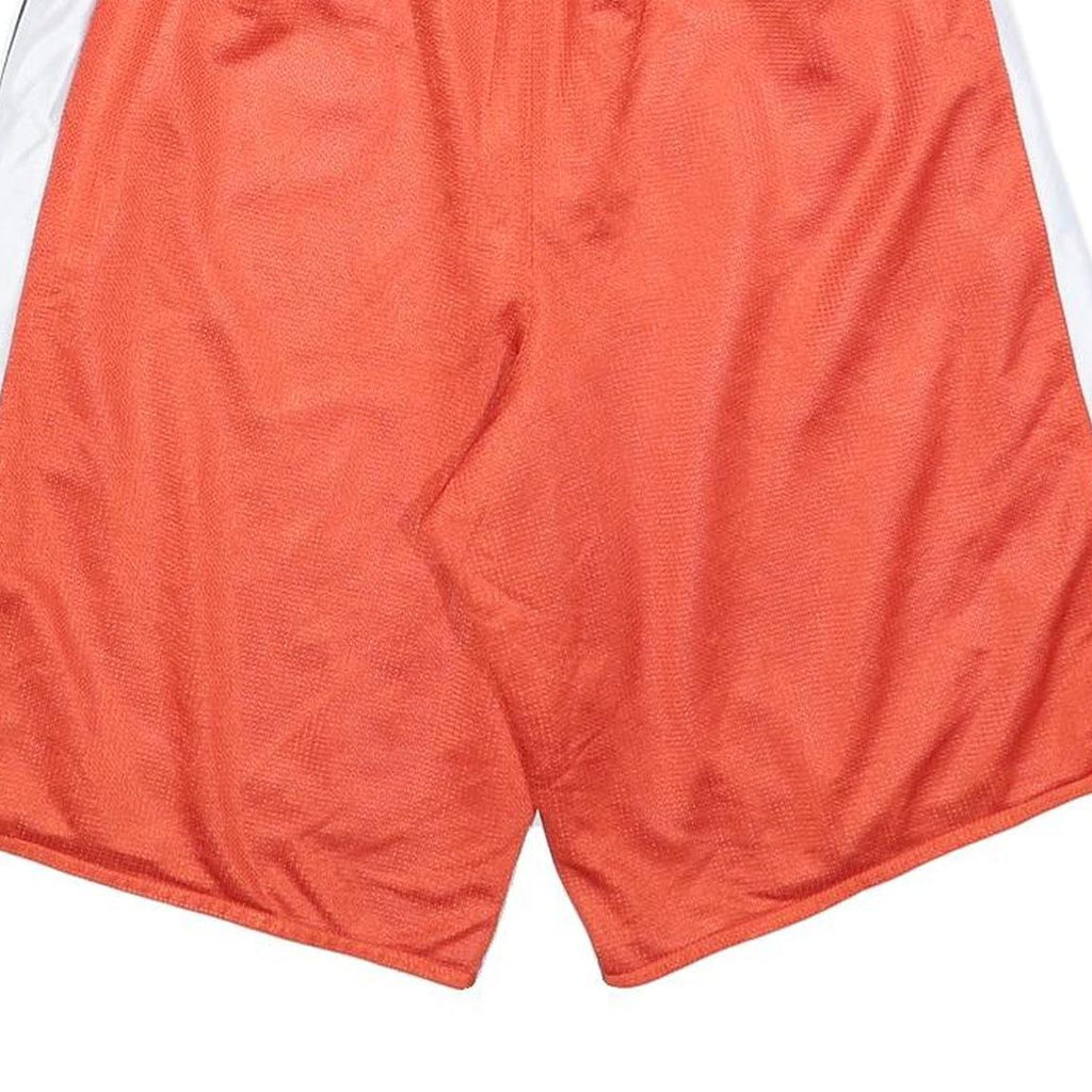 STARTER Mens Shorts Orange & White Casual M W28 Sportswear Drawstring