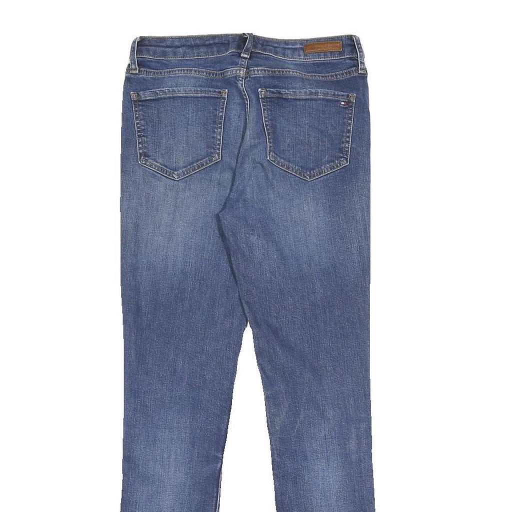 TOMMY HILFIGER Womens Jeans Blue Slim Skinny Denim Medium W27 L29 Stretch Zip