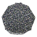 DOCKERS Mens Navy Blue Novelty Print Shirt M Casual Cotton Comfortable