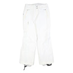 PATAGONIA Lined Womens White Regular Fit Straight Leg Trousers W32 L32