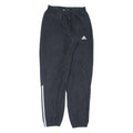 ADIDAS Womens Track Pants Black Tapered S W25 L31