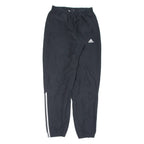 ADIDAS Womens Track Pants Black Tapered S W25 L31