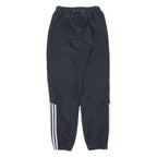 ADIDAS Womens Track Pants Black Tapered S W25 L31
