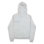 NIKE Womens Grey The Academy Volleyball Pullover Hoodie L Cotton Blend