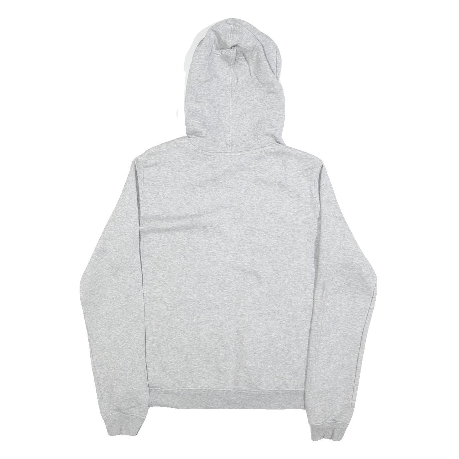 NIKE Womens Grey The Academy Volleyball Pullover Hoodie L Cotton Blend