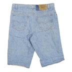 LEVI'S Mens Denim Blue Shorts XL W38 Casual Cotton Blend Classic Fit