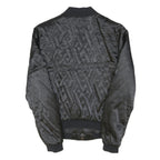 G-STAR Womens Black Bomber Jacket M Polyester Blend Quilted Button Closure
