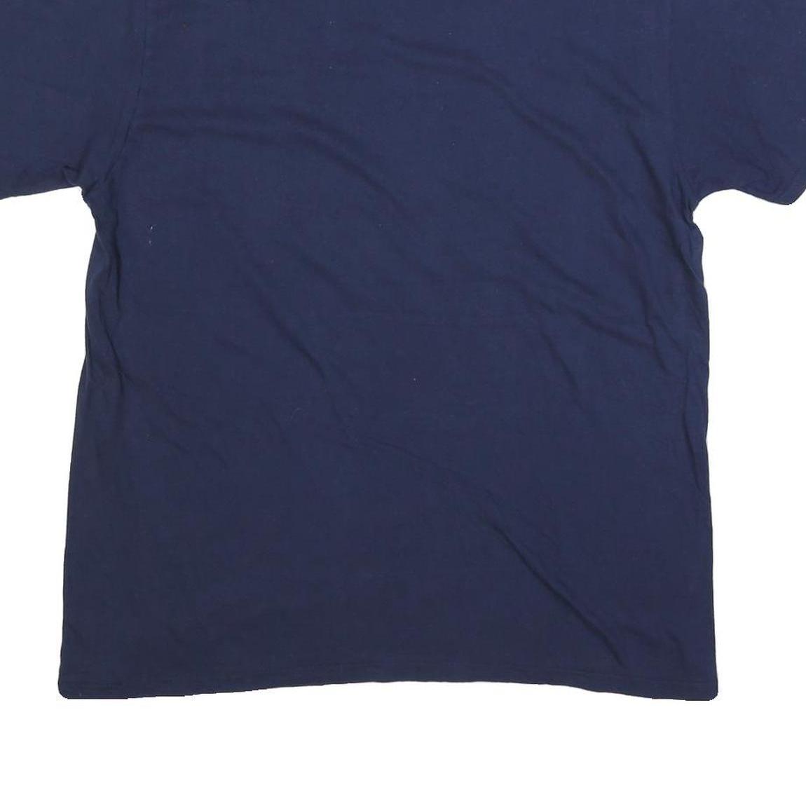 MLB Mens Navy Blue Reno Aces Graphic T-Shirt L Short Sleeve Crew Neck Baseball