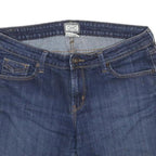 LEVI'S Womens Denim Blue Casual Shorts M W32 Cotton Blend Rolled Hem