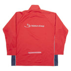 CUORE Cycling Mens Jersey Red Long Sleeve 1/2 Zip XL