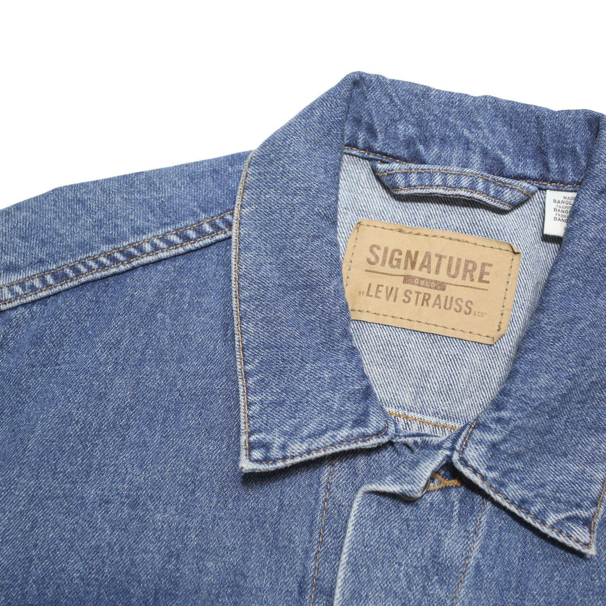 LEVI'S Womens Blue Denim Button Cotton Blend Jacket S Casual Stylish Outerwear