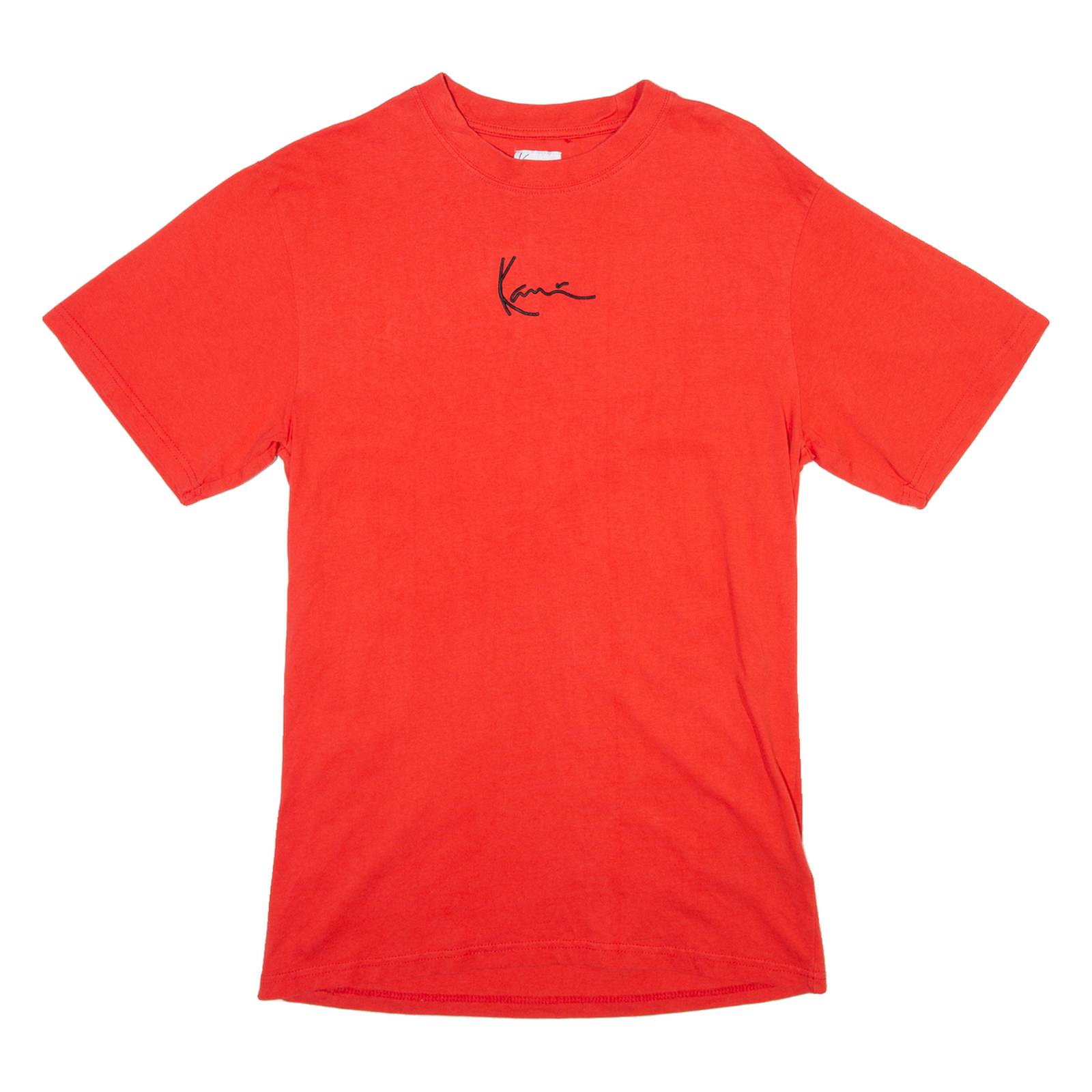 KARL KANI Mens T-Shirt Orange S