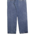 LEVI'S 505 Mens Jeans Blue Cotton Blend Regular Straight Medium W36 L32 Zip