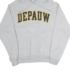 CHAMPION Mens Grey Depauw Pullover Hoodie M Cotton Casual