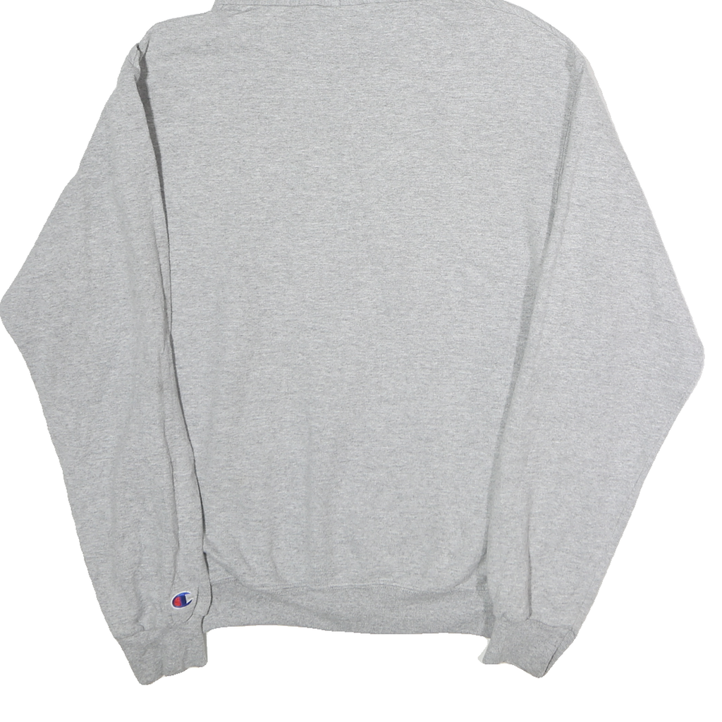 CHAMPION Mens Grey Depauw Pullover Hoodie M Cotton Casual