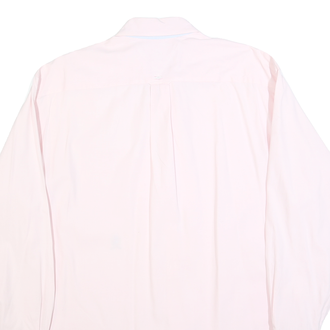 TOMMY HILFIGER Mens Pink Long Sleeve Shirt L Button Down Cotton Classic Fit