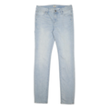 TIMBERLAND Womens Slim Blue Jeans Denim Light W29 L31 Stretch Cotton Blend