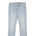 TIMBERLAND Womens Slim Blue Jeans Denim Light W29 L31 Stretch Cotton Blend