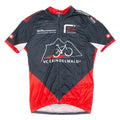Cycling Mens Jersey Red 1/2 Zip XS
