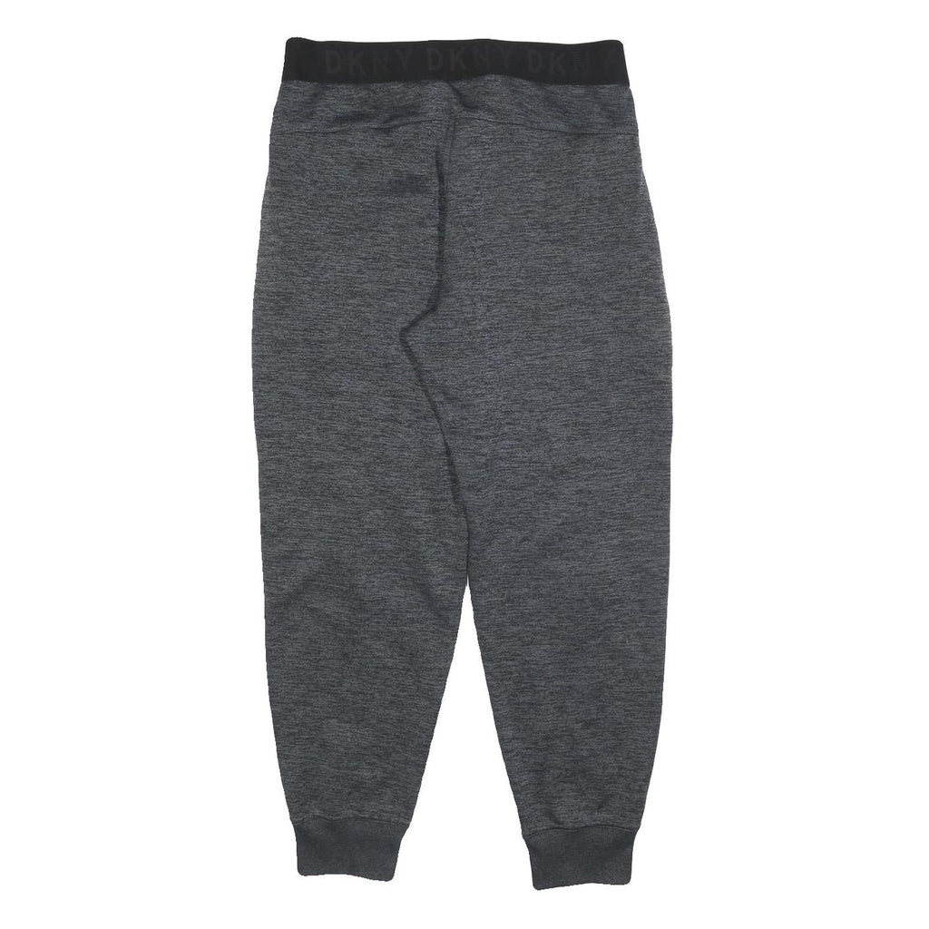 DKNY Womens Joggers Grey M W30 L28 Cotton Blend Slim Tapered Comfortable