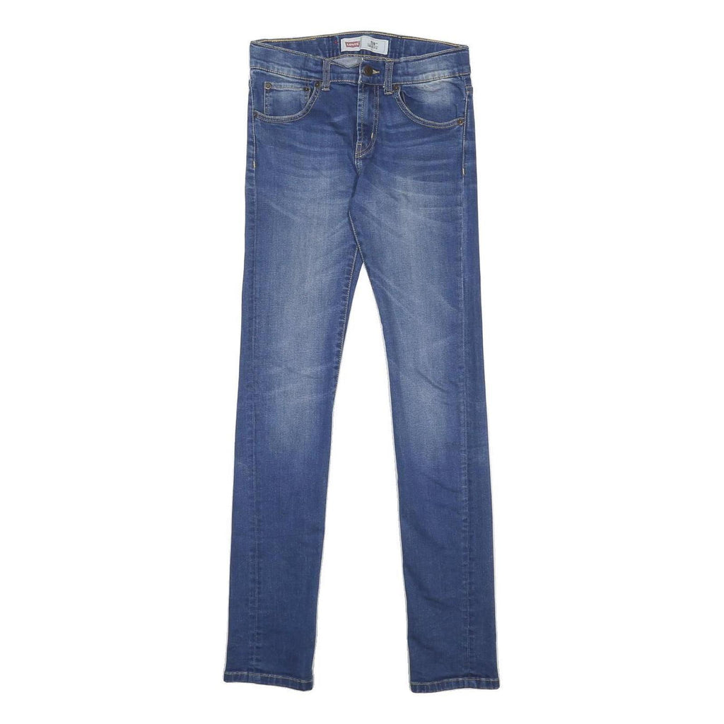 LEVI'S 510 Boys Slim Skinny Denim Medium W27 L32 Stretch Cotton Blend Jeans