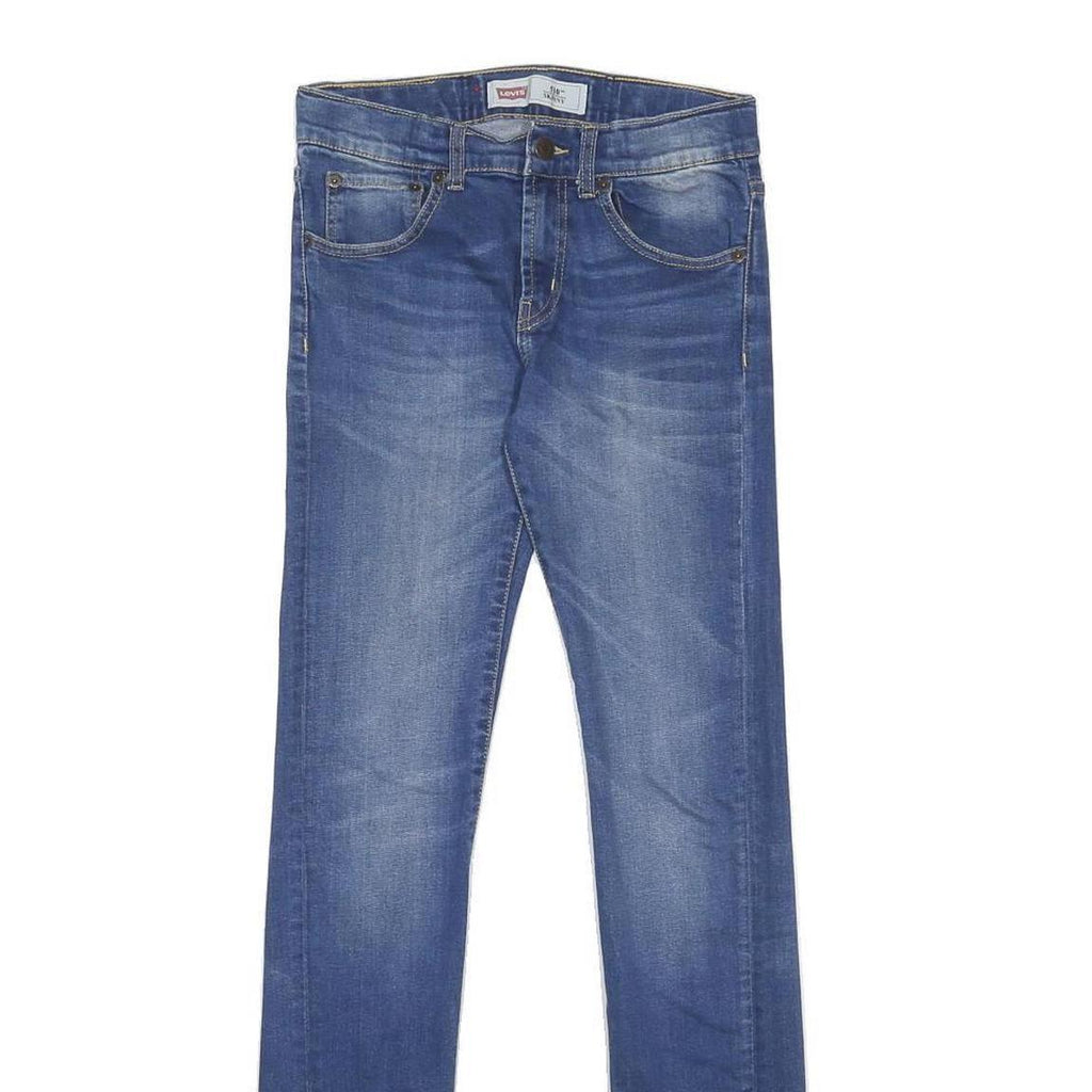 LEVI'S 510 Boys Slim Skinny Denim Medium W27 L32 Stretch Cotton Blend Jeans