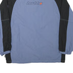 LOTTO Mens Blue & Black Zip Jacket XL Polyester Blend Plain Casual Sportswear