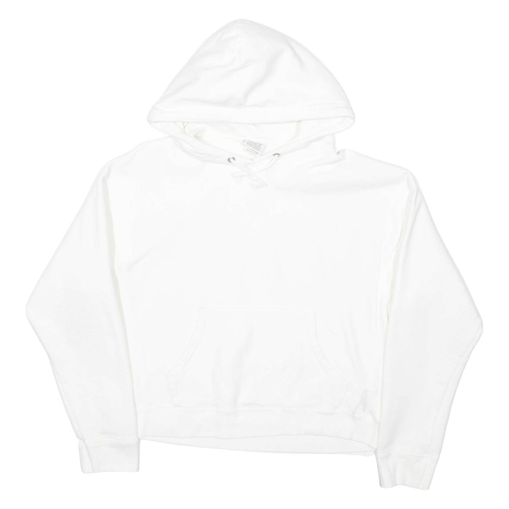 CHAMPION REVERSE WEAVE Womens White Hoodie XL